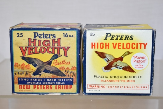 Collectible Ammo. Peters 16 ga 2 3/4 inch. 50 Rds