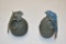 Two Deactivated Grenades