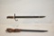 WWII Japanese Bayonet, Frog and Scabbard
