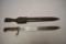 WWI M-1898 Mauser Bayonet, Frog & Scabbard