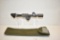 WWII US M84 Rifle Scope & Canvas Case