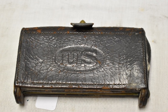 Pre WWI Mckeever Military Cartridge Pouch