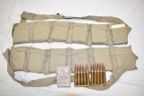 Ammo. 30-06 in Bandoleer. 120 Rds