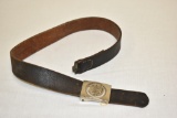 WWII German Nazi RZM M4/39 Belt and Buckle