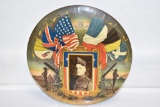 WWI Soldier Display on Metal Flue Cover