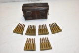Ammo. WWII Japanese 6.5mm. 30 Rds