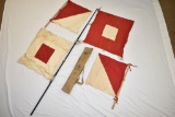 WWI US Army Signal Flags