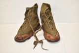 WWII 1940s French Military Ice Overshoes
