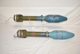 Deactivated Inert Bazooka M29A2 3.5 Inch Rounds