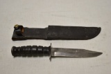 Camillus Fighting Knife and Sheath