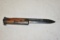 WWII Italian M 1938 Carcano Folding Bayonet