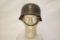 WWII German Combat Helmet, Soldier Name