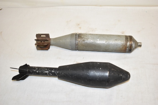 Two Deactivated Mortars