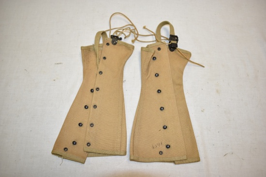 Military Canvas Boot Covers