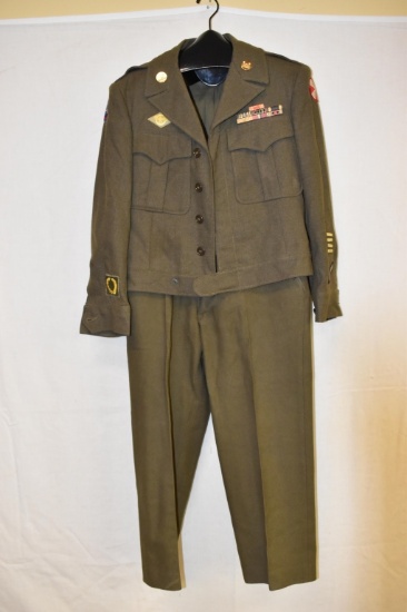 Korean War USAAF Uniform Ike Jacket & Pants