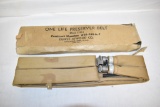 WWII US 1944 Dual Type Life Preserver Belt