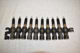 Brass. Linked 50 cal Brass & Bullets, 10 Pieces