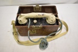 WWII German Nazi Field Telephone