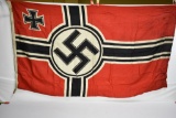 Original WWII German Nazi Kriegsmarine Flag