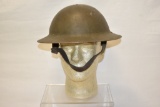 WWI US Doughboy First Infantry Division Helmet