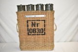 WWII German Howitzer Transport Containers & Basket