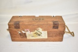 Wooden Ammo Crate for 7.92 mm w/ Metal Liner
