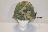 Vietnam US Army Camo Helmet
