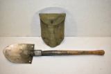 Military Shovel and Cover