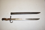 WWII Japanese Bayonet and Scabbard