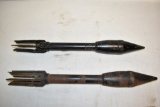 WWII US Army M641 Inert Bazooka Rounds