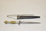 Boot Dagger and Sheath