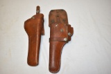 Two Leather Holsters