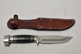 Remington 134 Fixed Blade Knife & Sheath