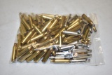 Brass. 243 Cleaned & Deprimed. Approx 90 Pieces