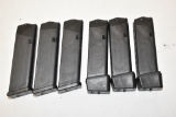 Six Glock 40 Cal Mags. 3-13 Rnd & 3 10 Rnd