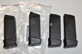 Four Glock M26 9MM 10 Rnd Magazines