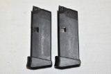 Two Glock M43 9MM 6 Rnd Magazines