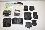 Ten Plastic Holsters