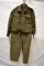 WWII British Airborne Uniform: Jacket, Pants & Hat