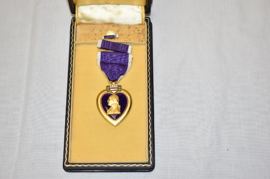 US Purple Heart with Box