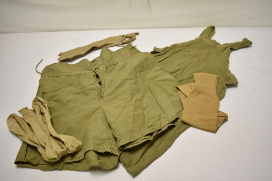 WWI & WWII Military Clothing Items