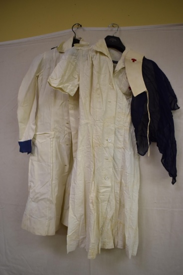 US Red Cross Females Overcoat, Dress and Hat