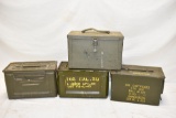Four Ammo Cans