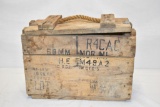 Wooden Ammo Crate for 10 60mm Rounds