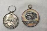 2 Japanese Metals: 1888 Red Cross and Victory