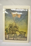 WWII 7th War Loan Now All Together Poster