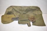 Assorted Military Canvas Items