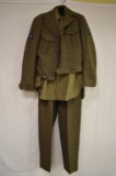 WWII Army Uniform. Jacket, Pants & Shirt