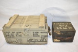WWII German & US Boxes For Mine Fuses