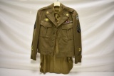 WWI US Army Ike Jacket & Shirt